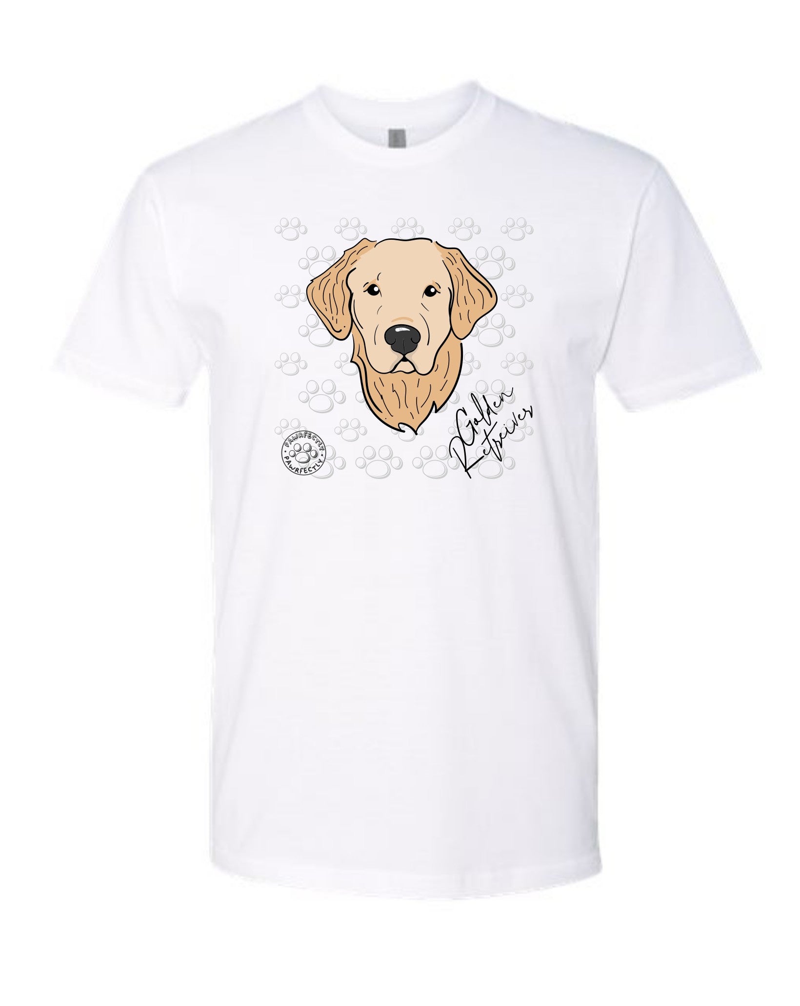 Dog Breed T-shirt - Golden Retriever