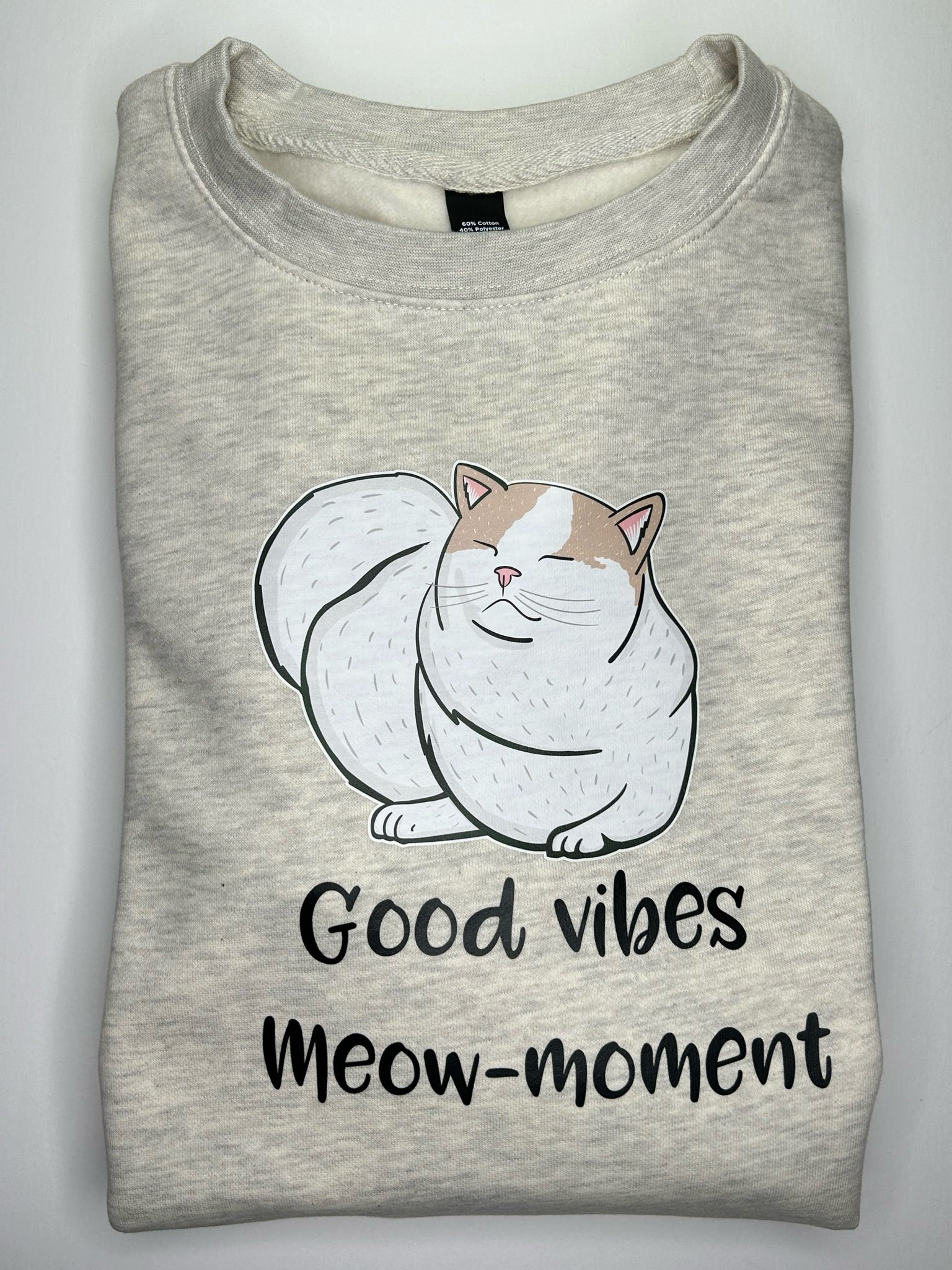 Good Vibes Cat Sweatshirt
