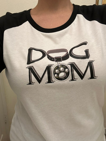 Dog Mom Raglan
