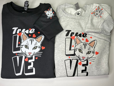 True Love Cat Sweatshirt