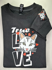 True Love Cat Sweatshirt