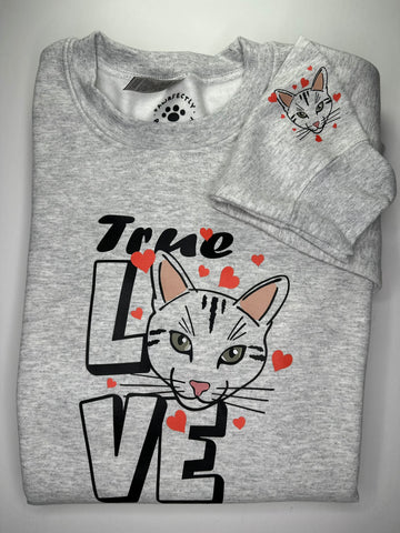 True Love Cat Sweatshirt