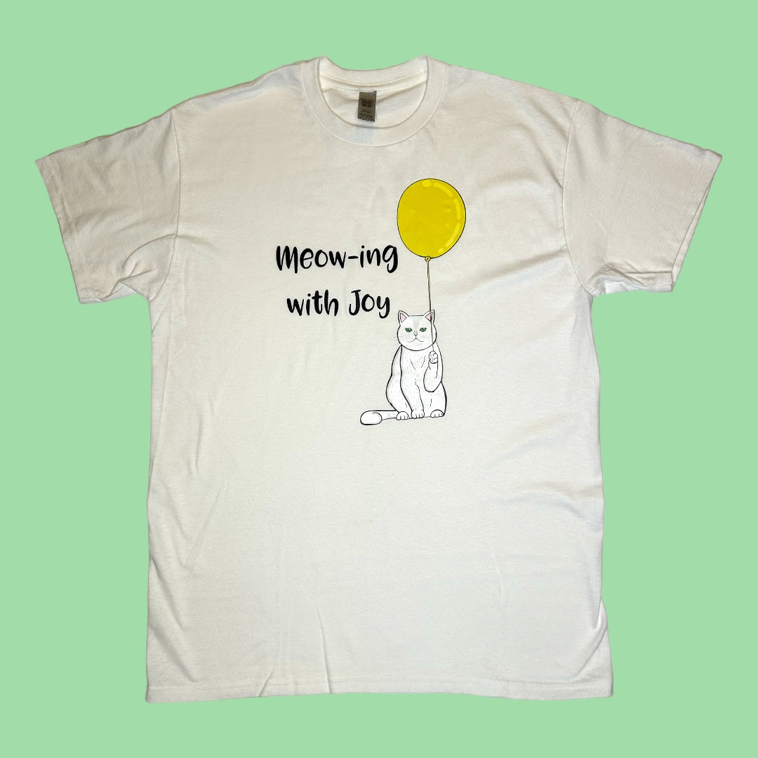 Maullando de alegría