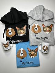 Customized Printed Pullover Hoodie