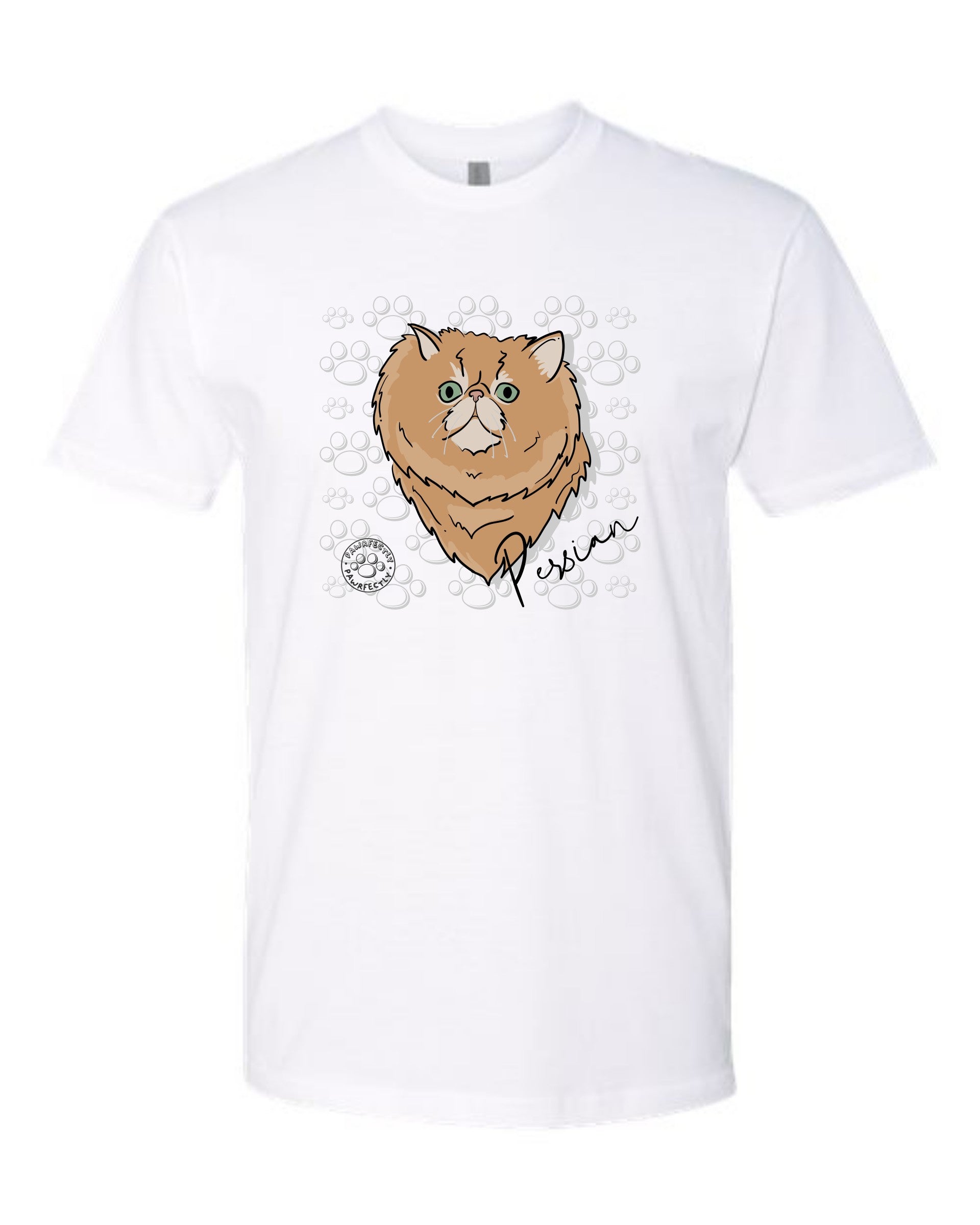Cat Breed T-shirt - Persian