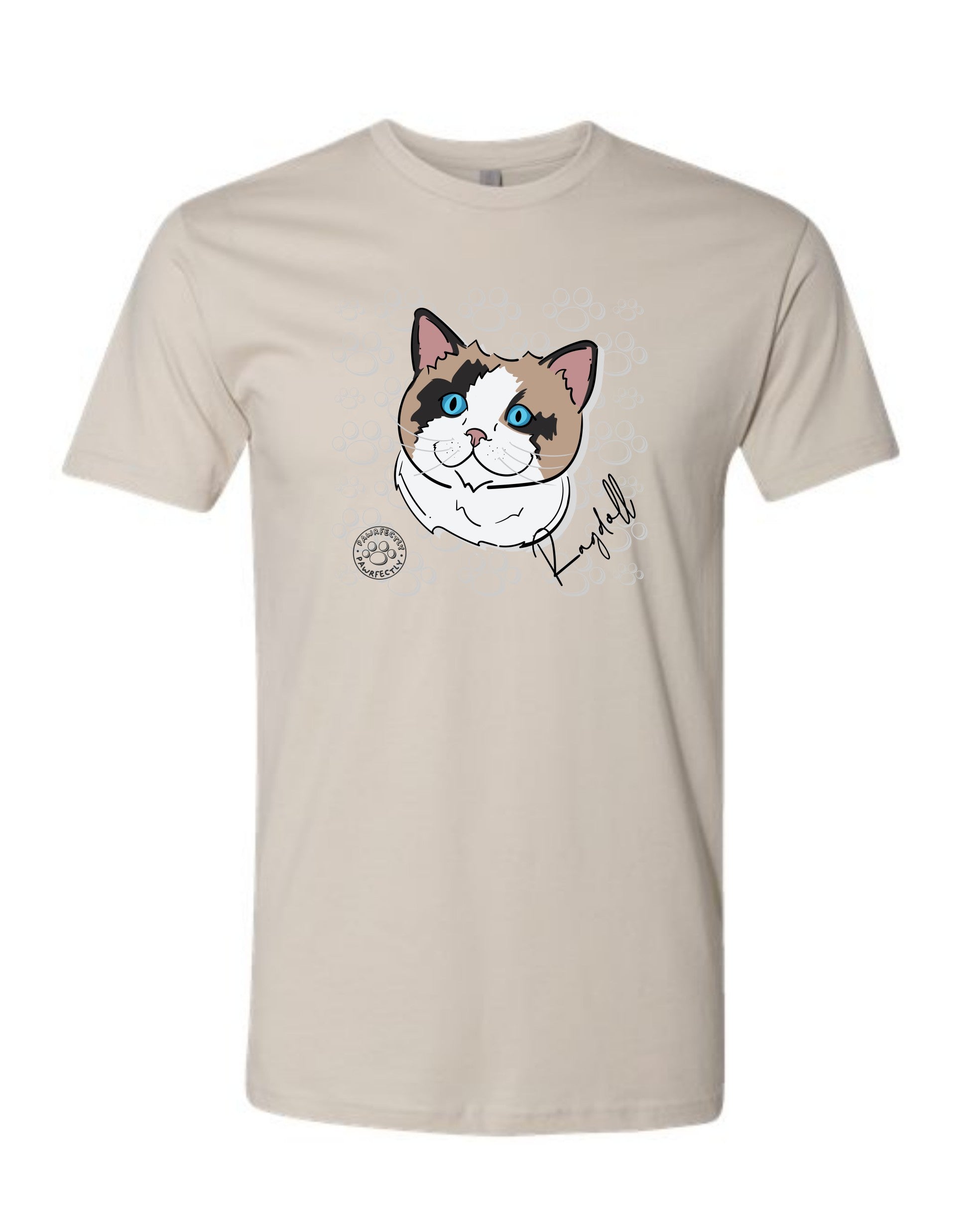 Cat Breed T-shirt - Ragdoll