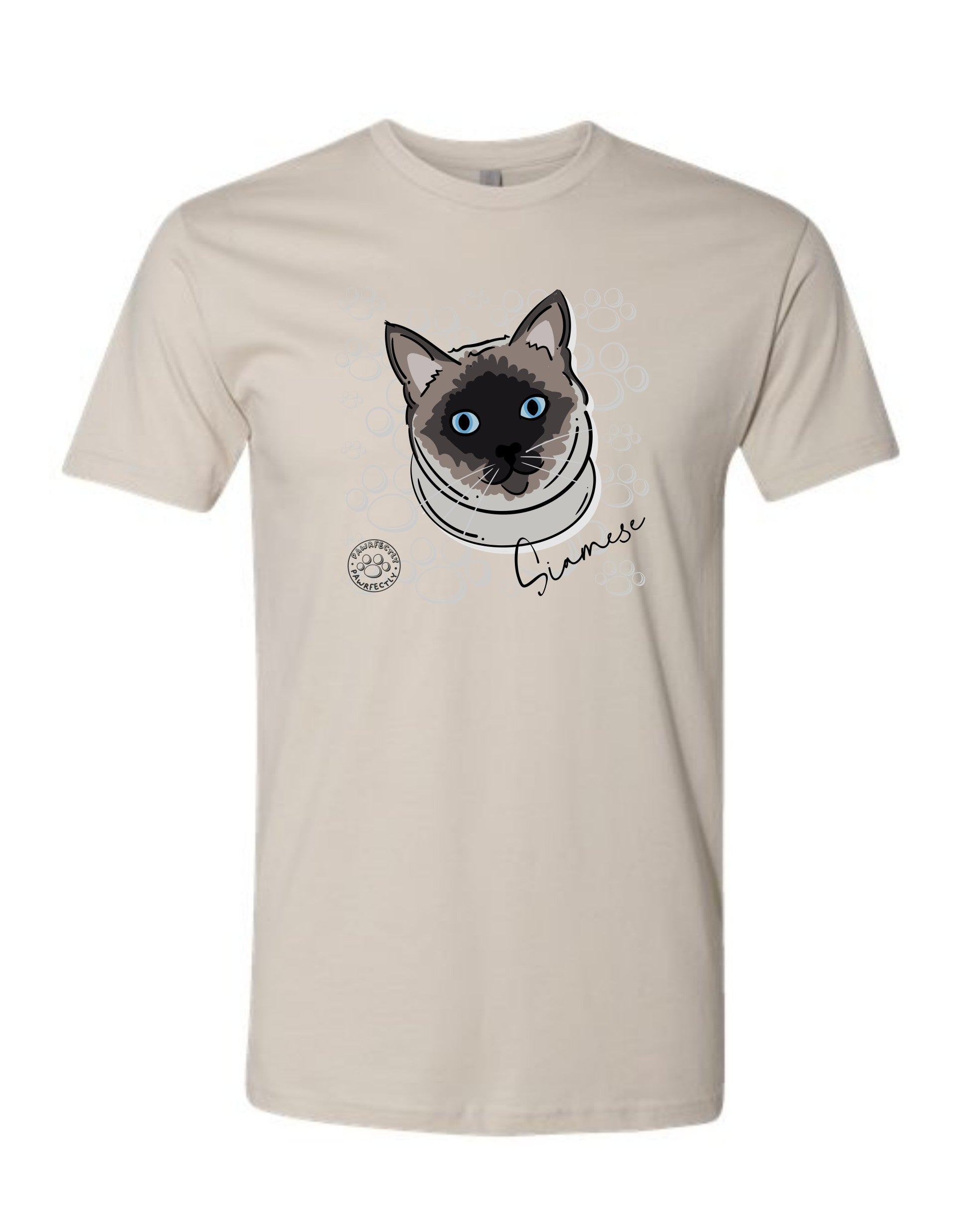 Cat Breed T-shirt - Siamese