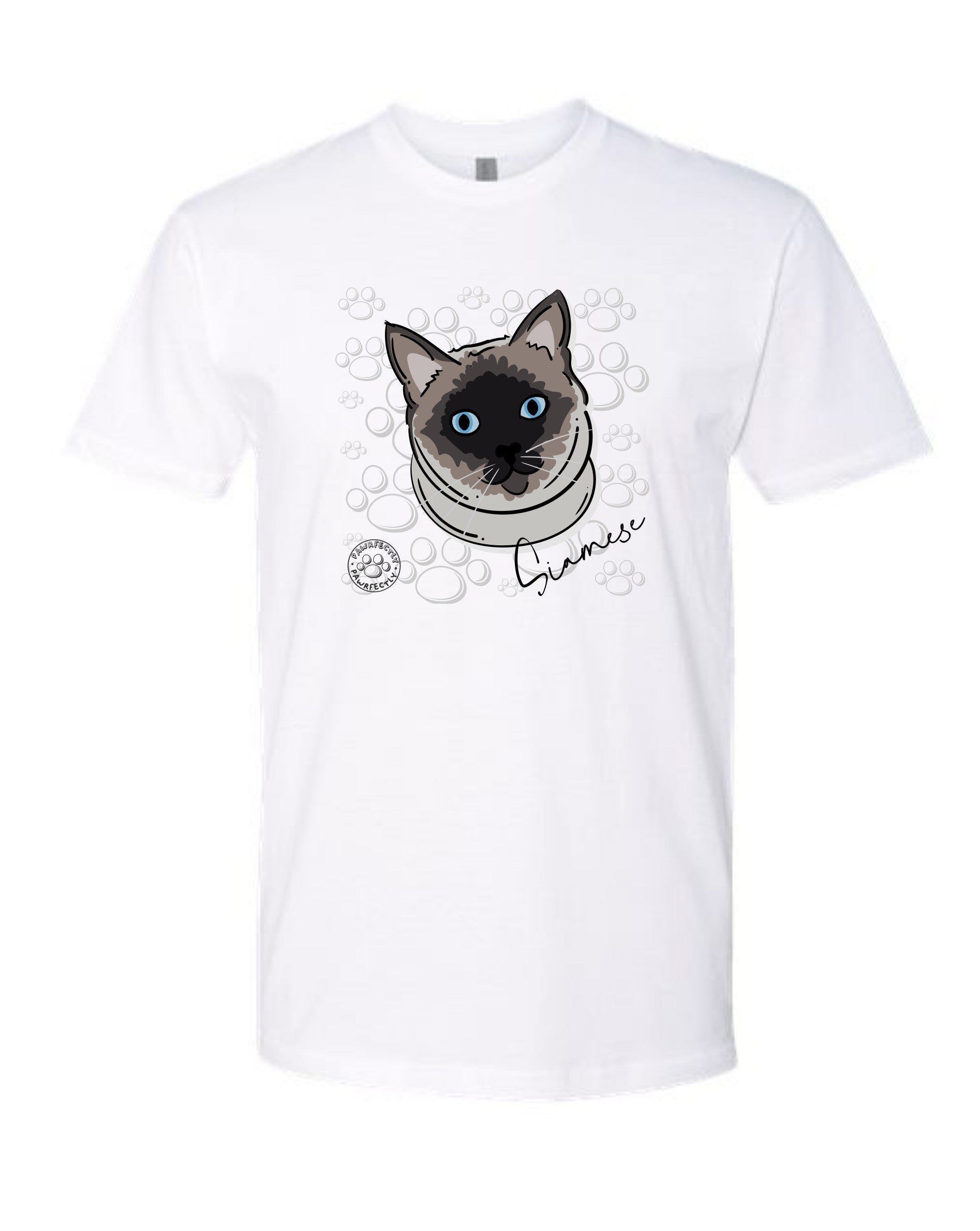 Cat Breed T-shirt - Siamese